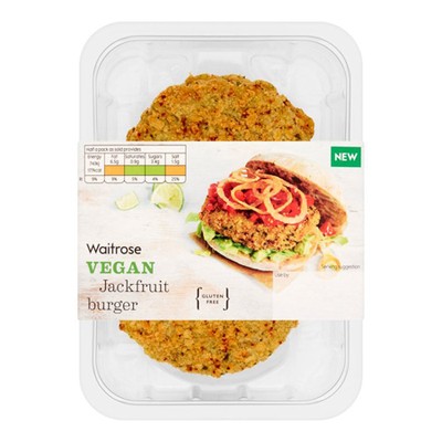 Vegan Jackfruit Burger from Waitrose