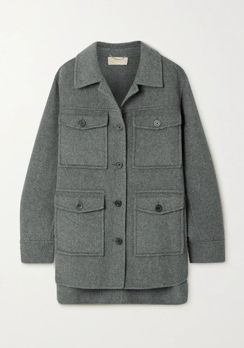 Oversized Wool-Blend Jacket from Michael Michael Kors