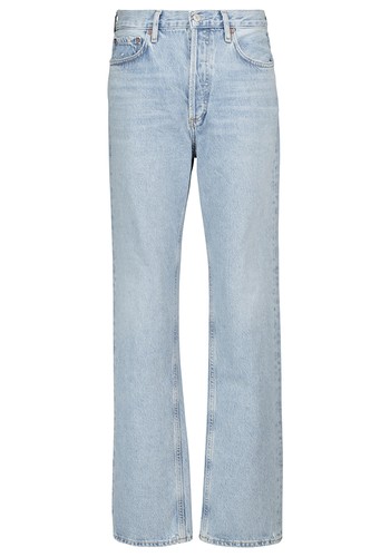 Lana Mid-Rise Straight Jeans from Agolde