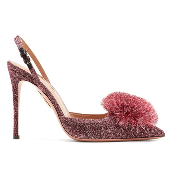 Powder Puff 105 Slingback Pumps from Aquazzura