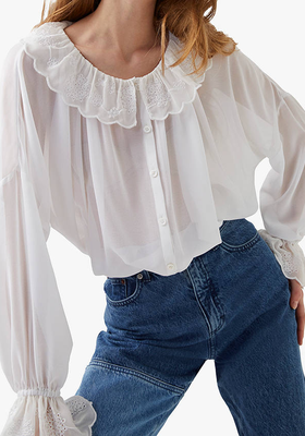 Ewn Frill Collar Blouse from French Connection