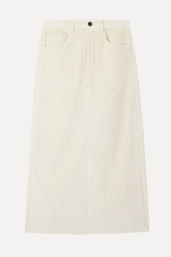 Calder Cotton-Corduroy Midi Skirt from Proenza Schouler