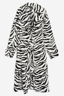 Zebra Print Duster Jacket from Topshop