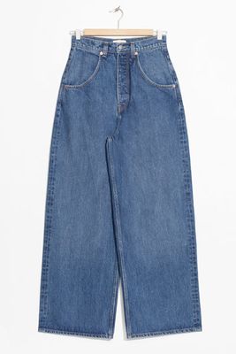 Wide High Waisted Jeans from & Other Stories