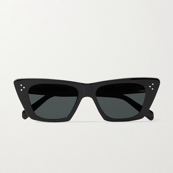 Edge Cat-Eye Acetate Sunglasses from Celine