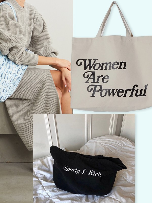 19 Stylish Cotton Totes To Buy Now