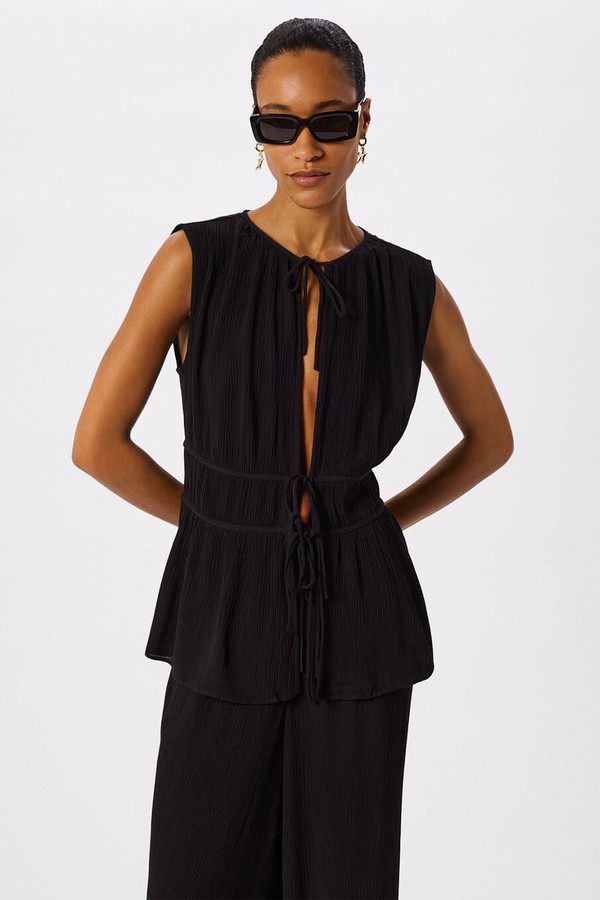 Tie Front Beach Top