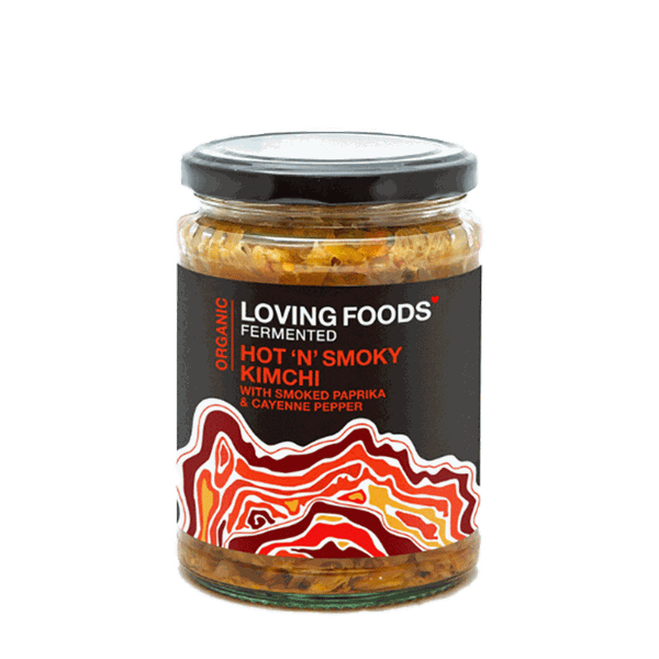 Organic Kimchi - Hot 'n' Smoky from Loving Foods