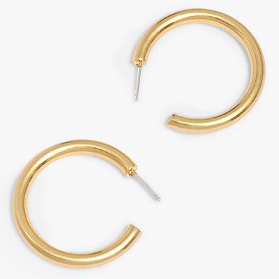 Chunky Hoop Earrings, Vintage Gold from Madewell