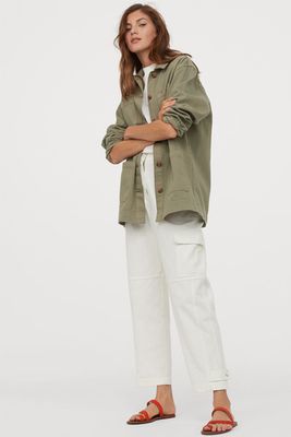 Tie Belt Utility Jacket from H&M
