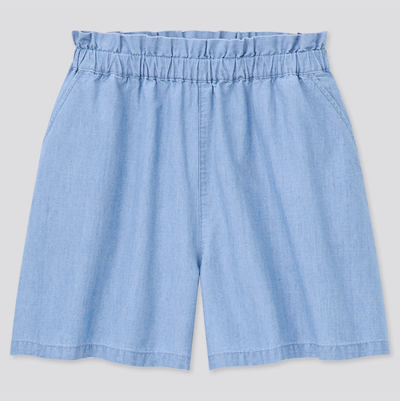 Chambray Shorts