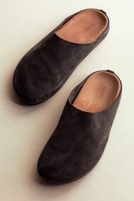 Hugo Suede Mules from The Row
