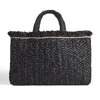 Raffia Straw Rectangular Bag from Jigsaw