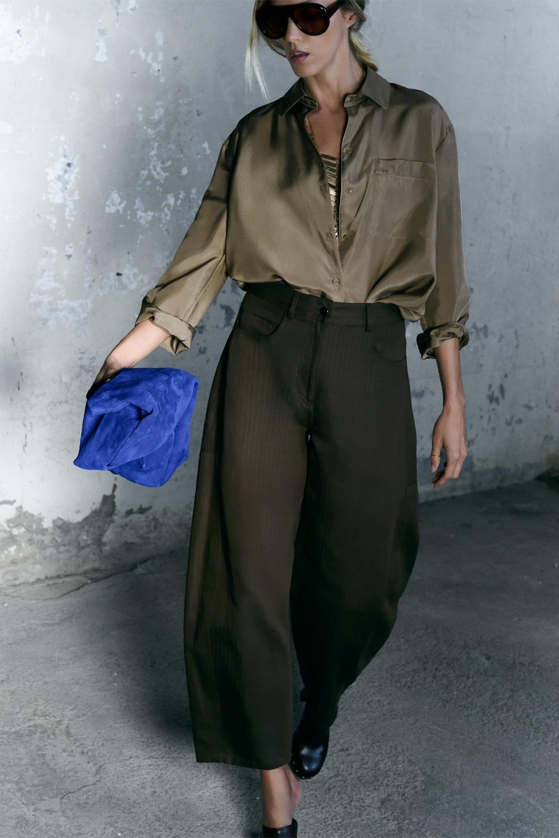 Silk Shirt With Pocket