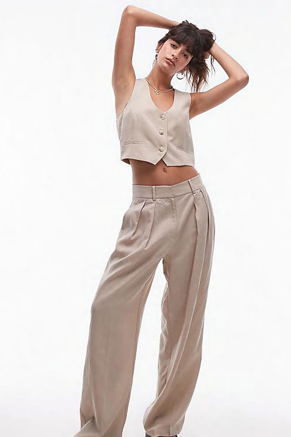 Mix Waistcoat & Trouser Co-ord from Mango