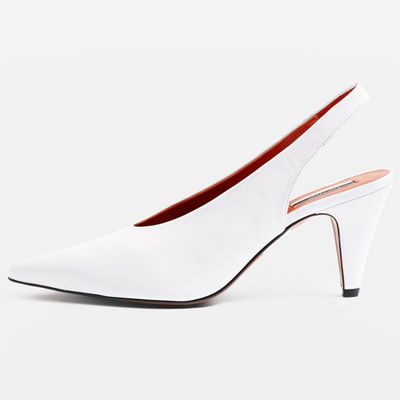 Jemma Pointed Slingbacks Shoes from Topshop