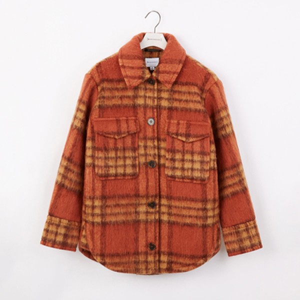 Check Boxy Trucker Jacket