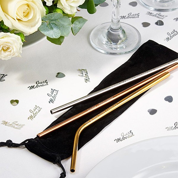 Personalised Metal Straws from Mylee London