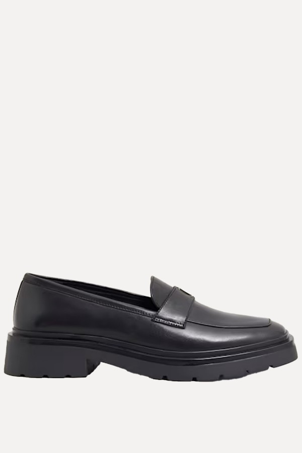 Saige Leather Loafers