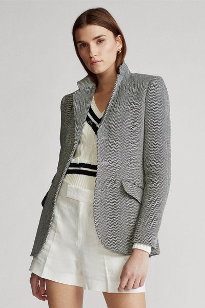 Herringbone Blazer