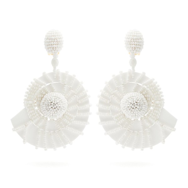 Seashell Earrings from Oscar De La Renta