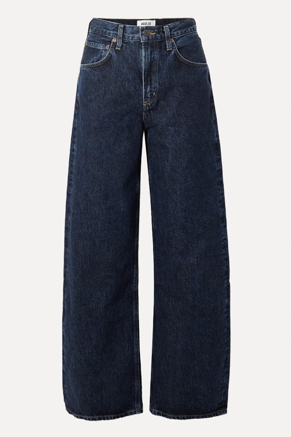 Low Curve High-Rise Wide-Leg Jeans from Agolde