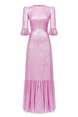 The Candy Pink Metallic Silk Festival Dress from The Vampire's Wife
