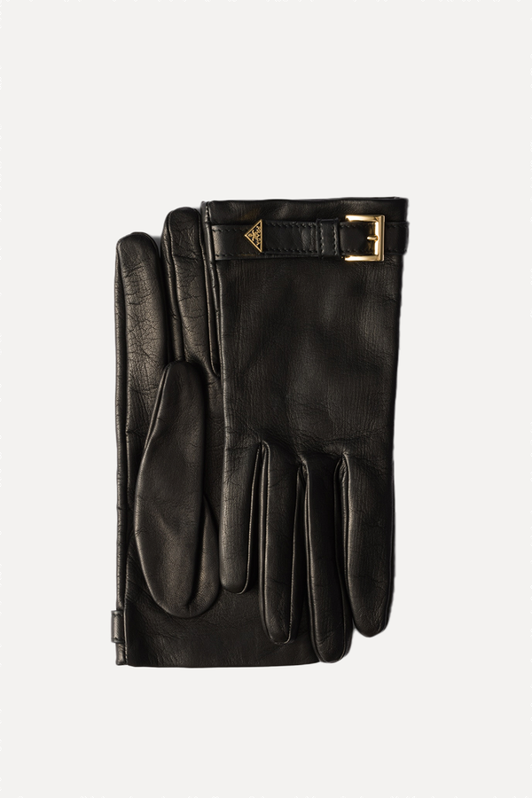 Nappa Leather Gloves from Prada