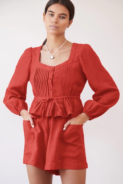 Red Blouse from Casaraki