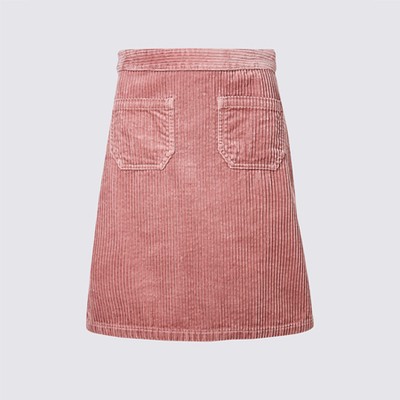 Corduroy A-Line Mini Skirt