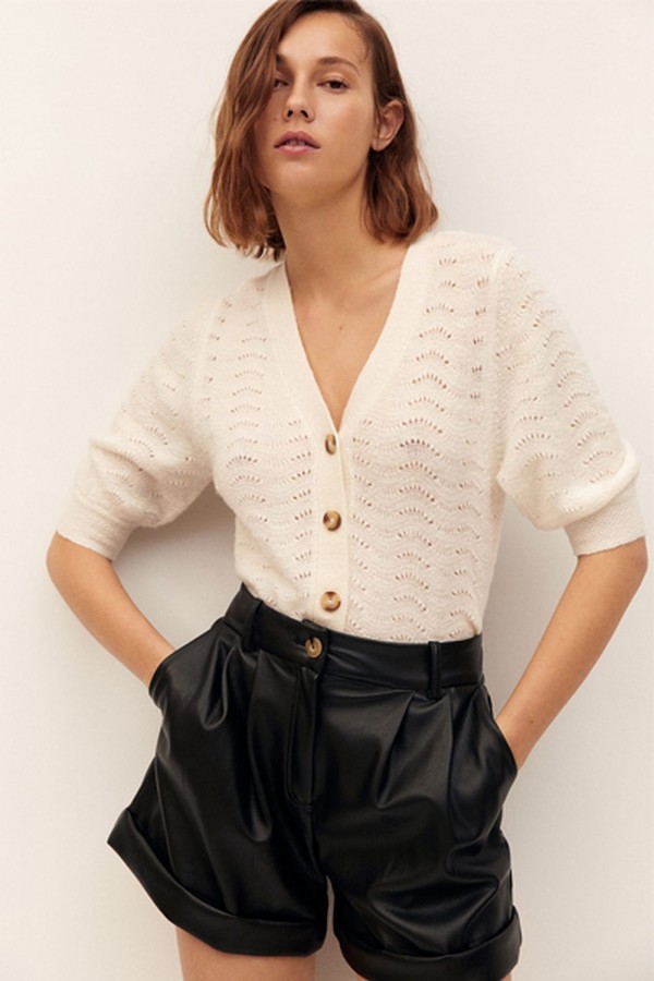 Pleated Shorts from Mango