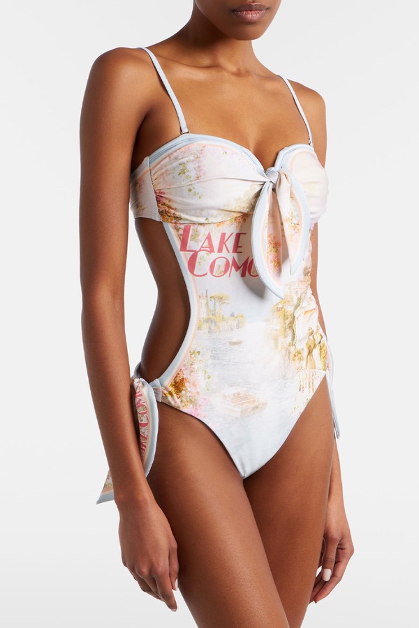 Como Printed Swimsuit