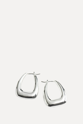 Chunky Oval Hoop Earrings from & Other Stories