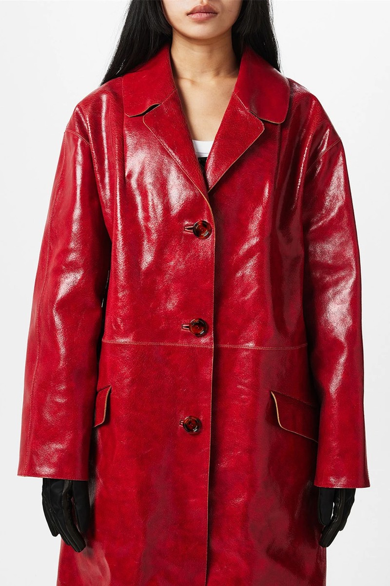 Leather Coat from Prada