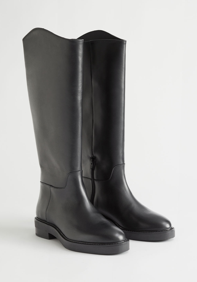 Leather Riding Boots