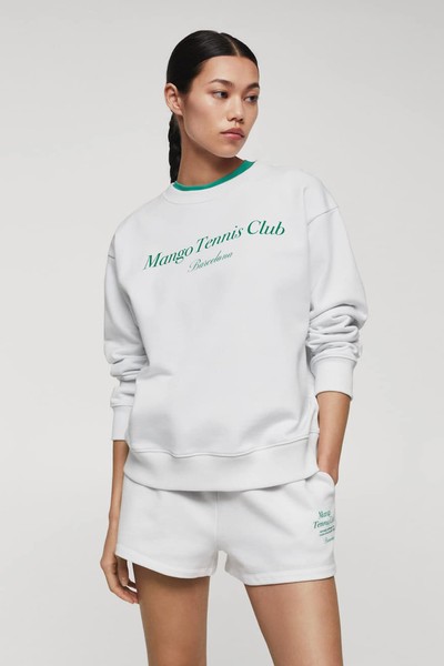 Logo Sweatshirt from Mango