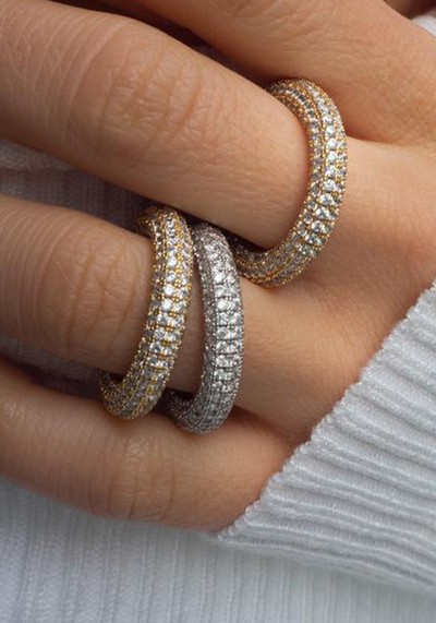 Pave Amalfi Ring