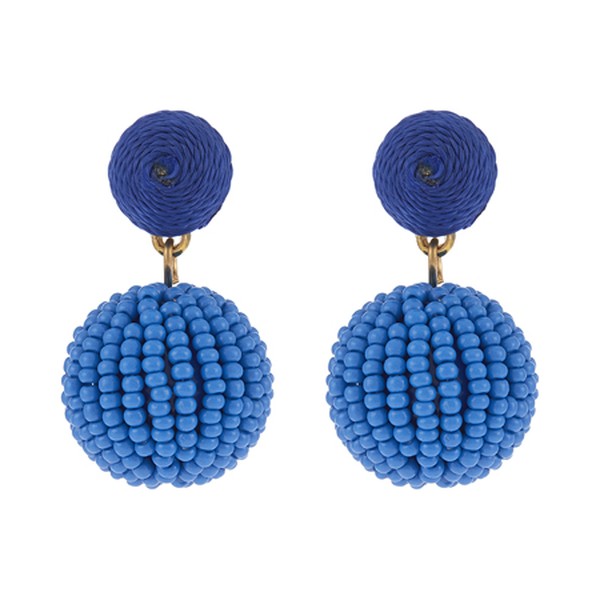 Beaded Ball Short-Drop Earrings from Accessorize