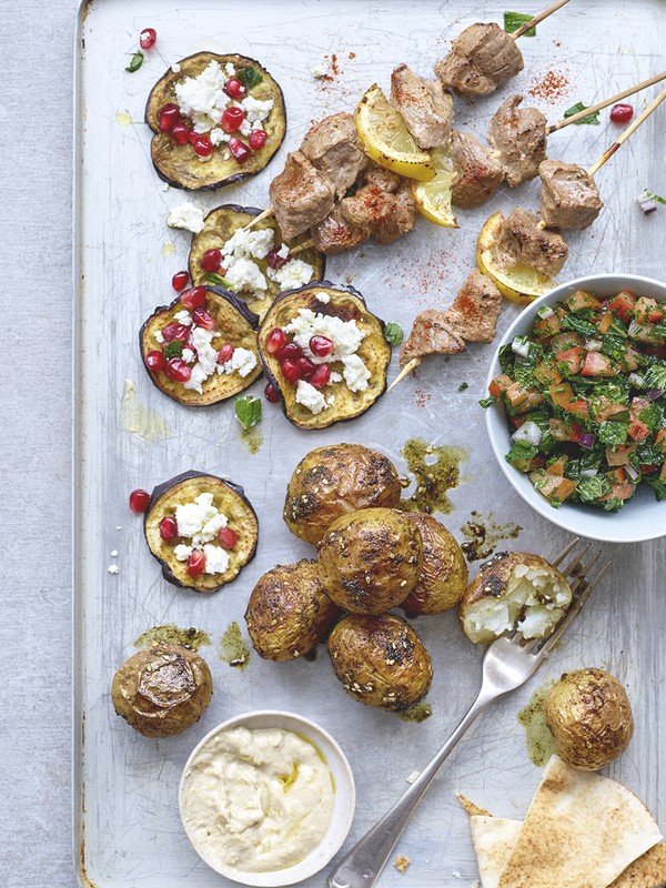 Middle Eastern Mezze Platter