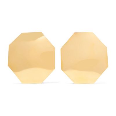 Zyed Gold-Tone Earrings from Annie Costello Brown