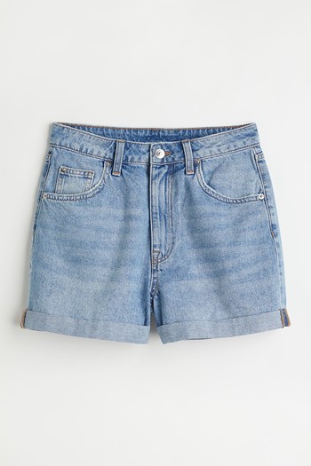 Denim Shorts Mom Fit from H&M