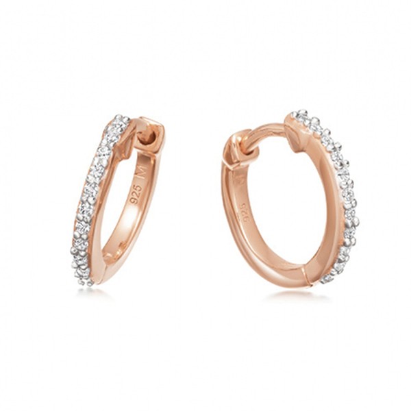 Pave Huggie Pair from Missoma
