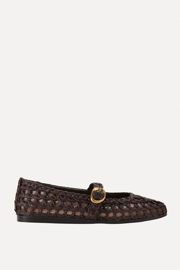 Melody Raffia Ballet Flats from Steve Madden
