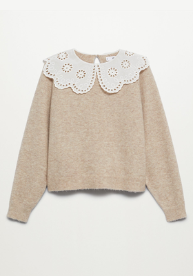 Baby Doll Neck Sweater from Mango