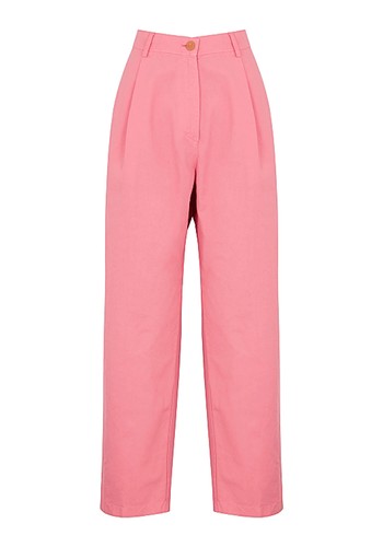 Pink Tapered Trousers from Forte_Forte