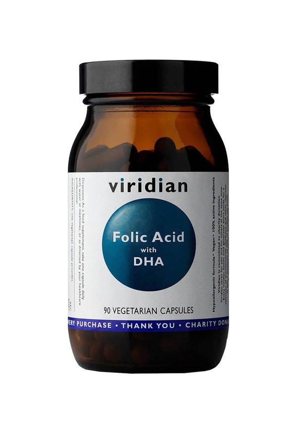 Folic Acid With DHA from Viridian