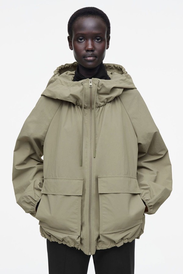 Technical Hooded Parka Jacket from COS