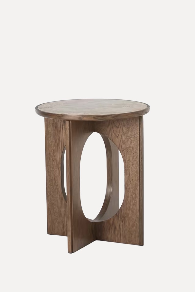 Sculpt Ceramic Top Side Table from John Lewis