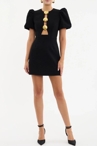 Sirene Puff Sleeve Midi Dress from Rebecca Vallance