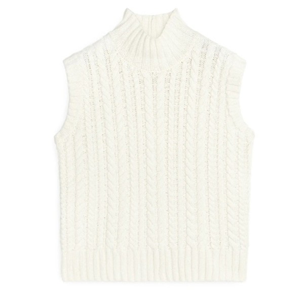 Cable Knit Vest from Arket